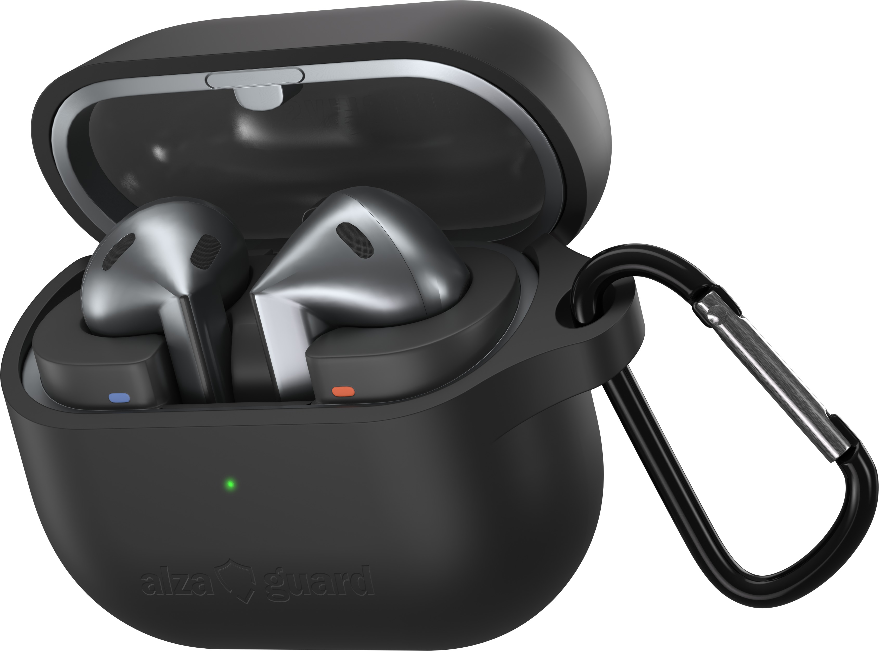 AlzaGuard Premium Silicone Case pro Samsung Galaxy Buds 3 / Pro černé