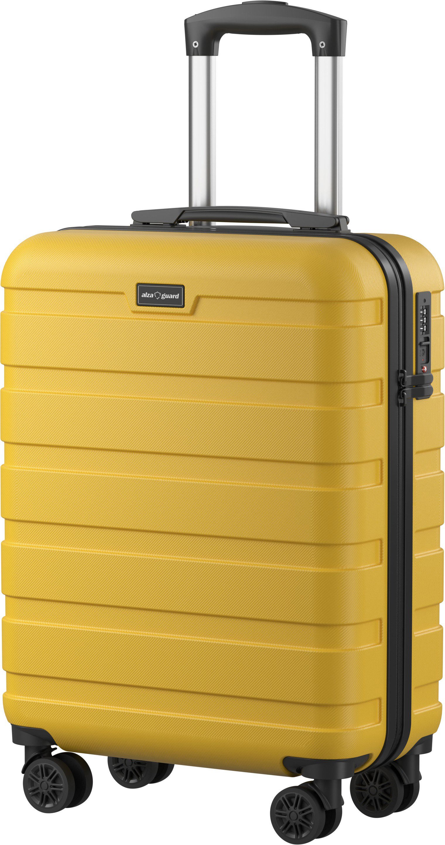AlzaGuard Traveler Suitcase, vel. S - žlutý