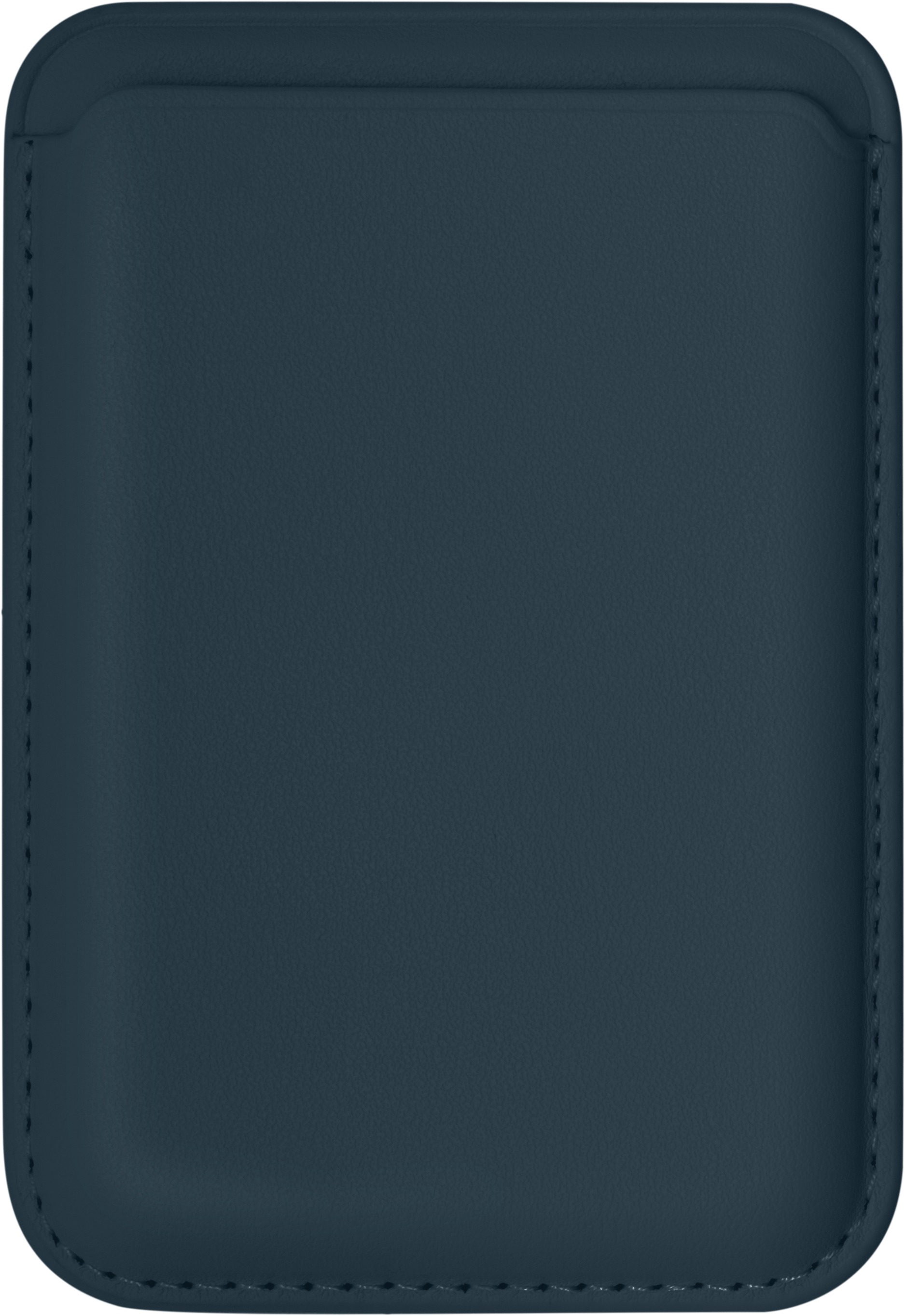 AlzaGuard PU Leather Card Wallet Compatible with Magsafe - petrolejově modrá
