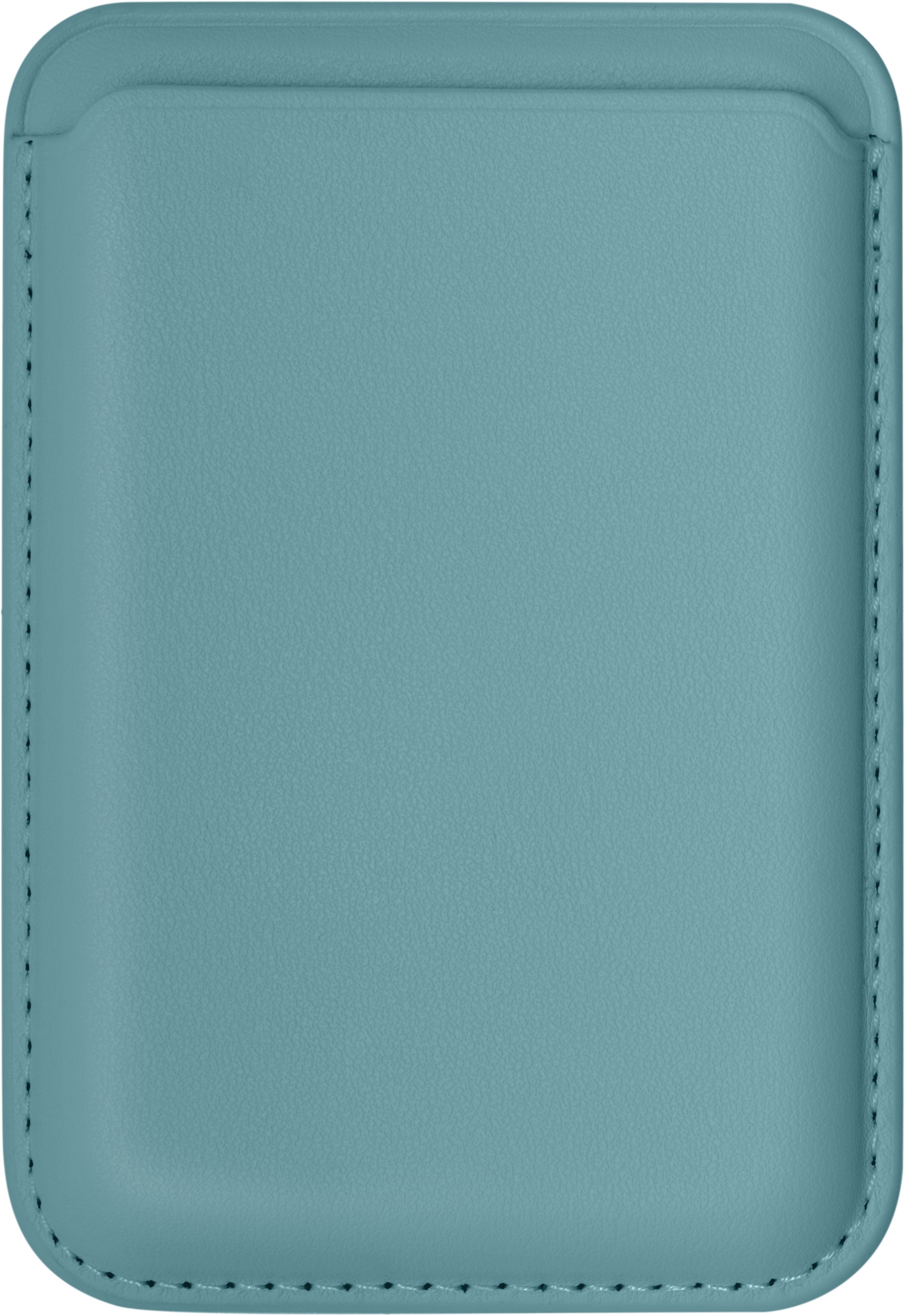 AlzaGuard PU Leather Card Wallet Compatible with Magsafe - nebesky modrá
