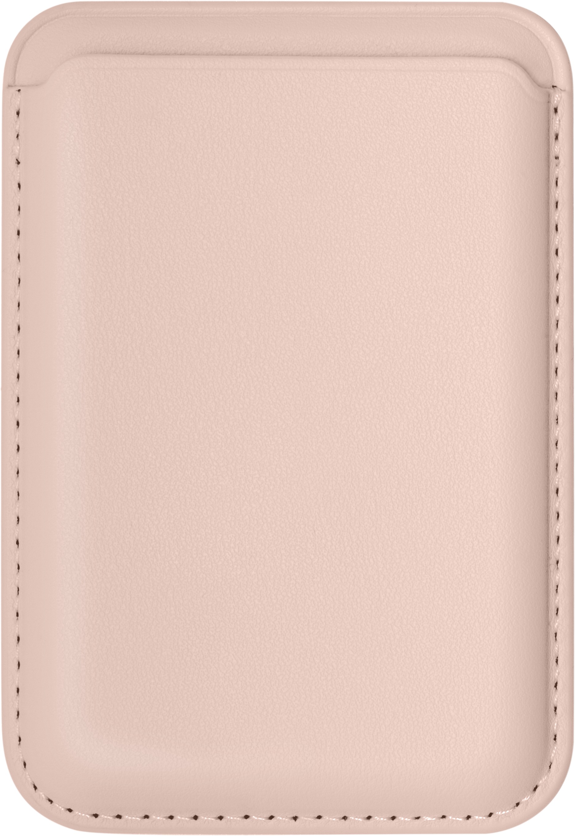 AlzaGuard PU Leather Card Wallet Compatible with Magsafe - pudrově růžová