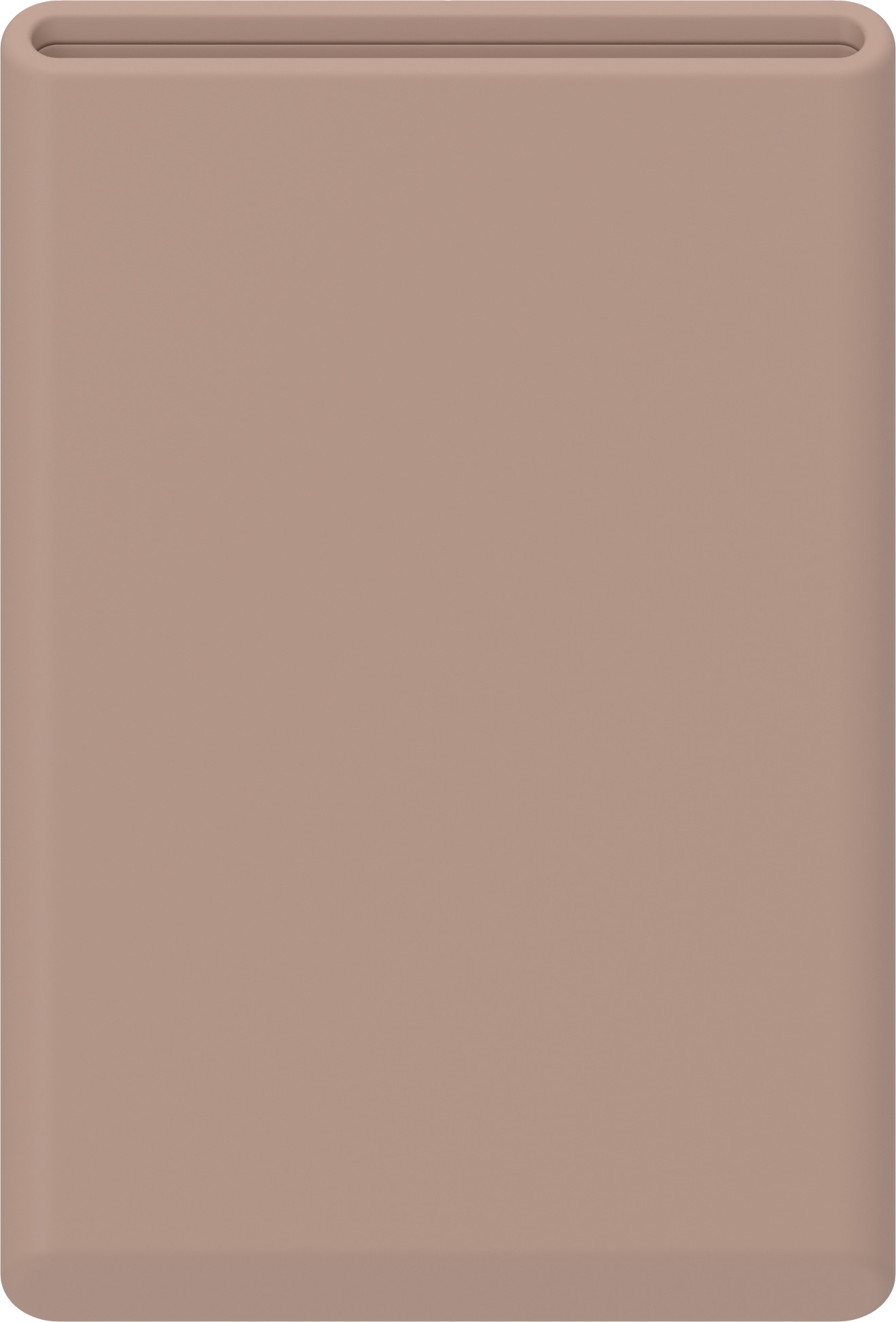 AlzaGuard Premium Silicone Wallet Compatible with Magsafe - béžová
