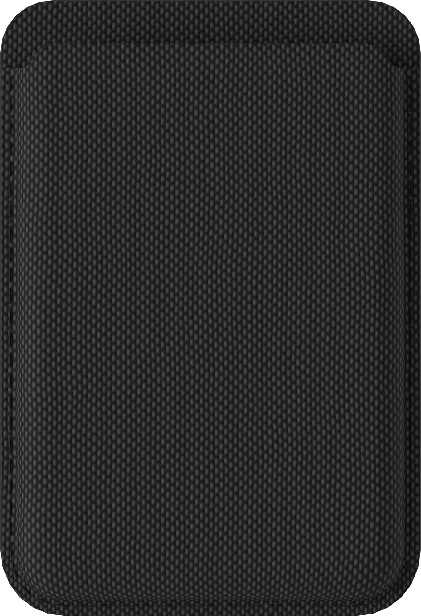 AlzaGuard TechWoven Wallet Compatible with Magsafe - černá