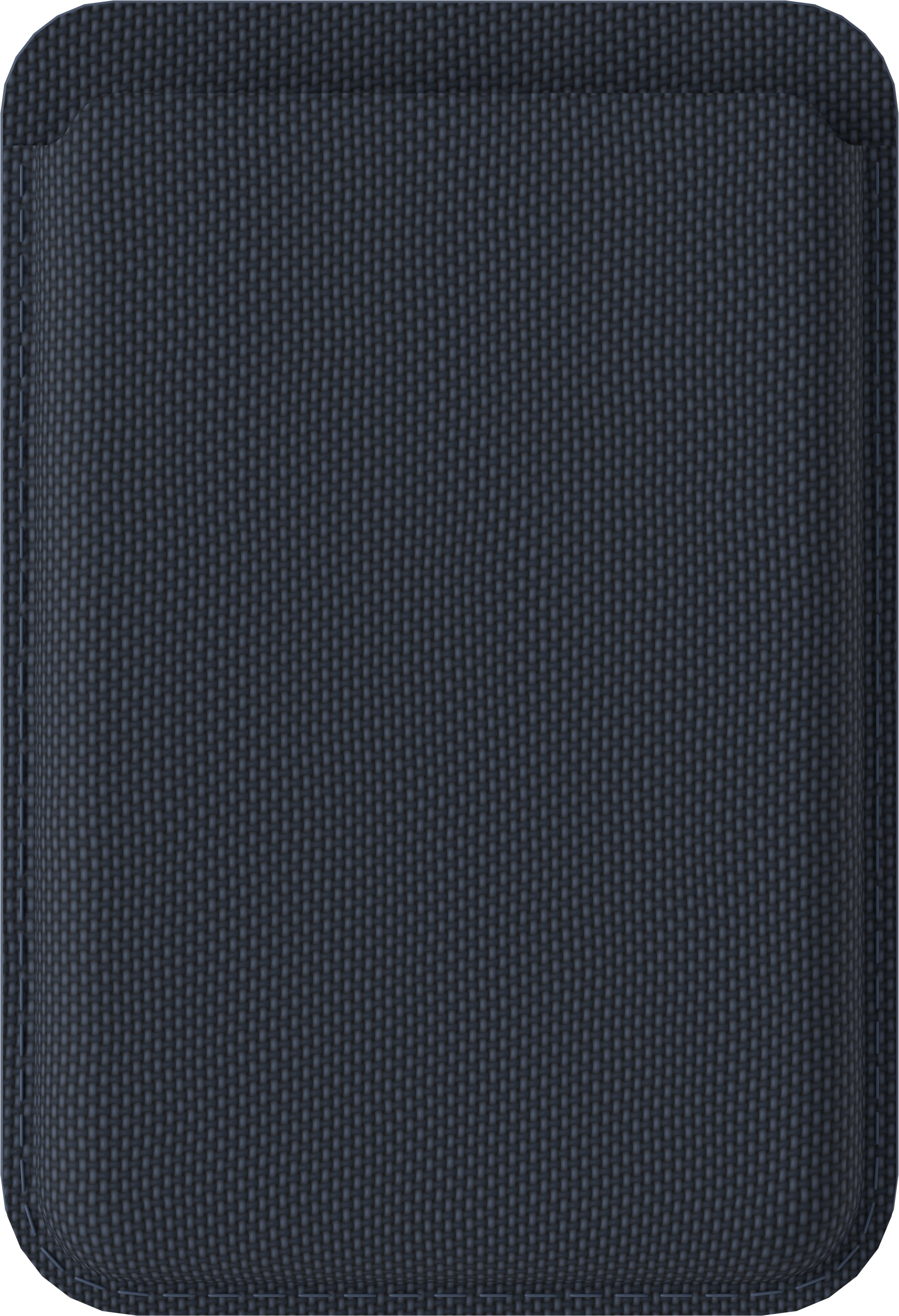 AlzaGuard TechWoven Wallet Compatible with Magsafe - modrá