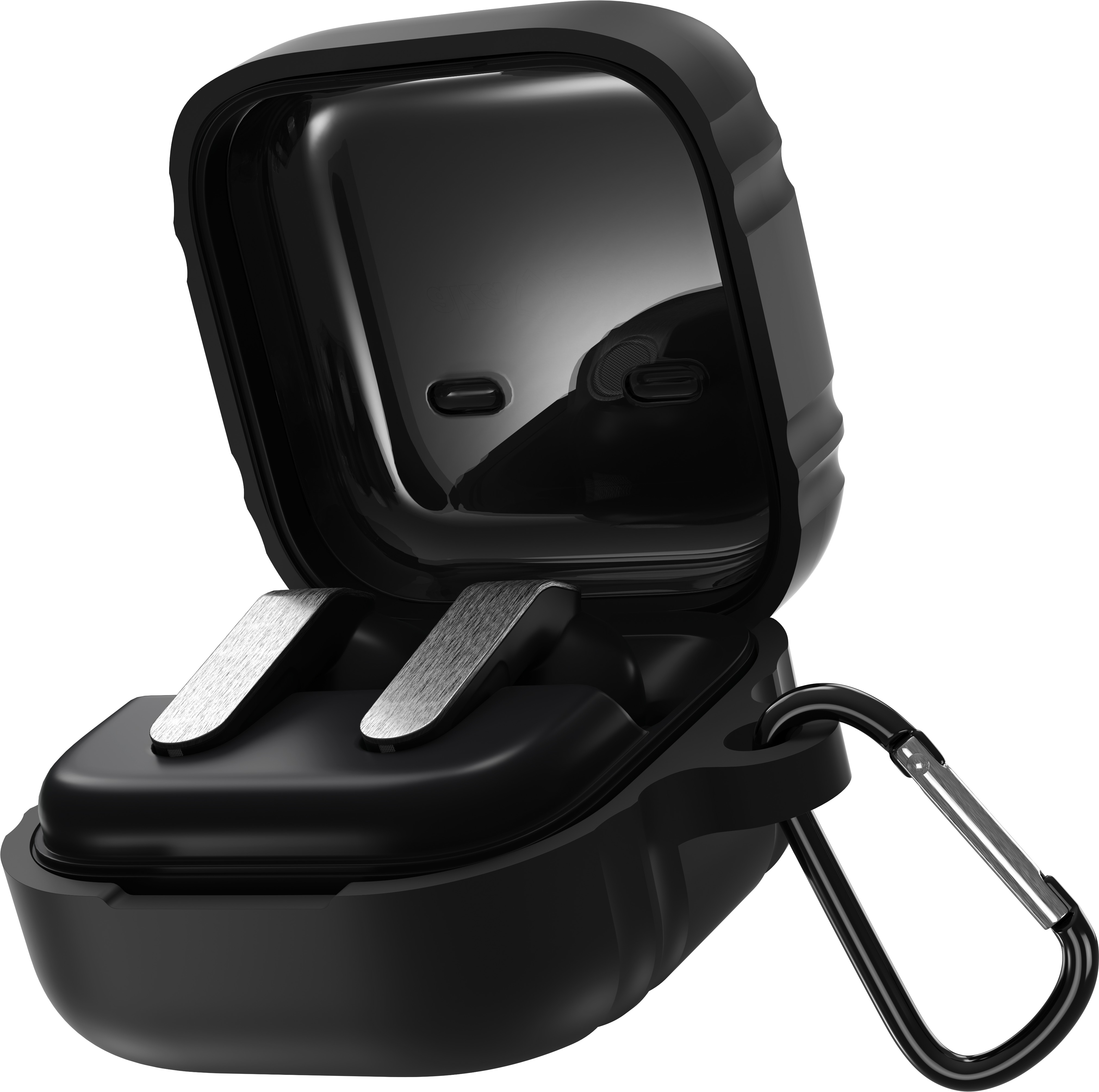 AlzaGuard Premium Silicone Case pro Samsung Galaxy Buds 4 / 4 Pro - černé