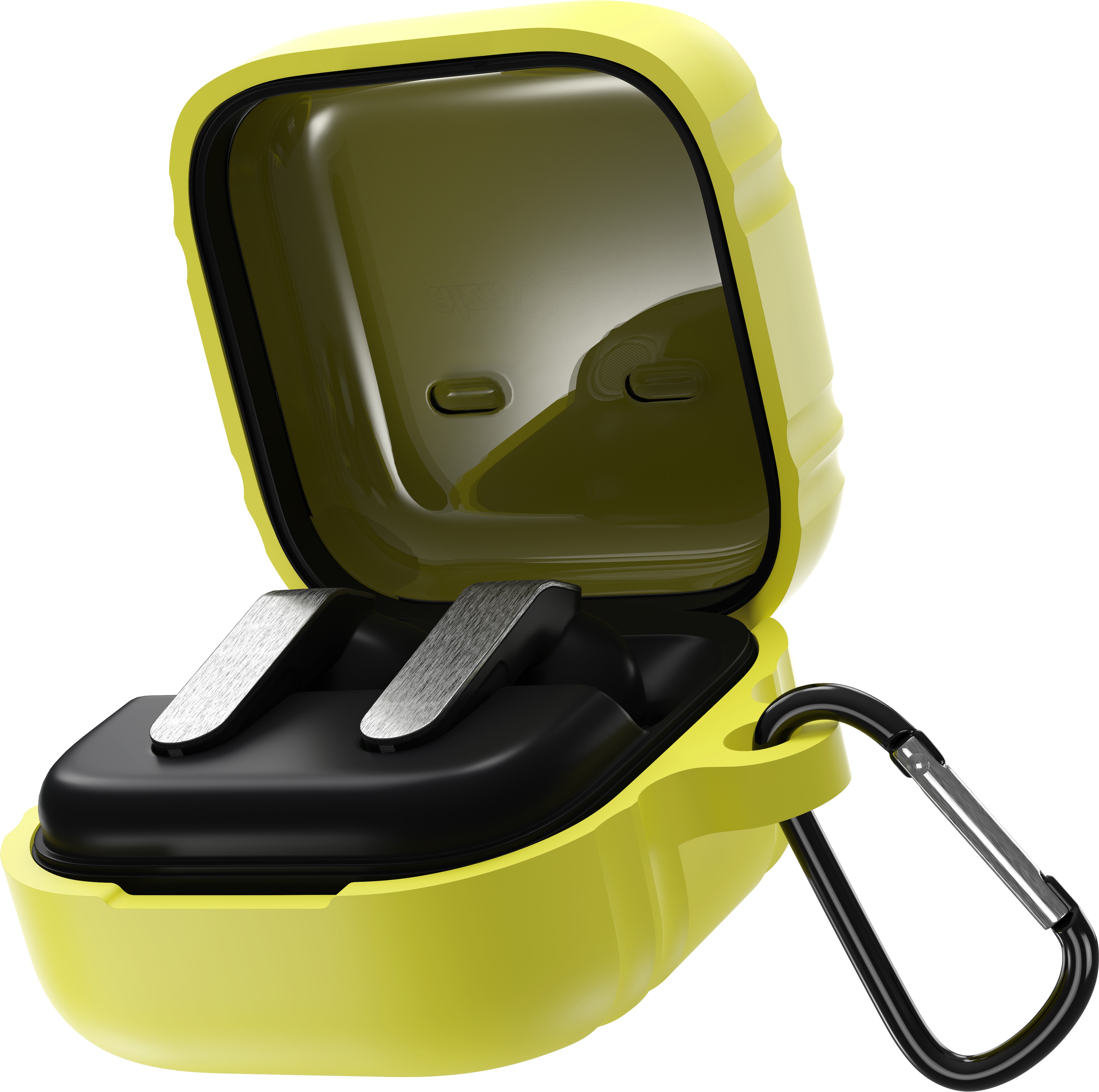 AlzaGuard Premium Silicone Case pro Samsung Galaxy Buds 4 / 4 Pro - žluté