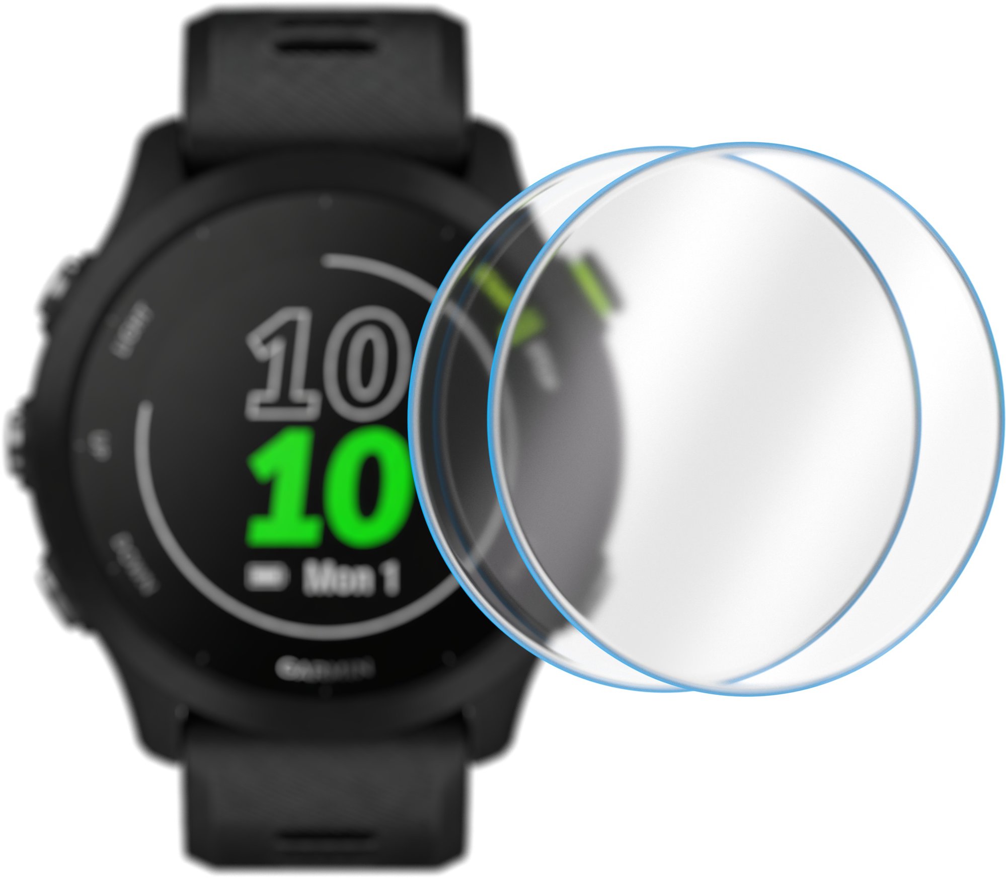 AlzaGuard 2.5D glass protector pro Garmin Forerunner 55 / 45 / 45S - 2ks
