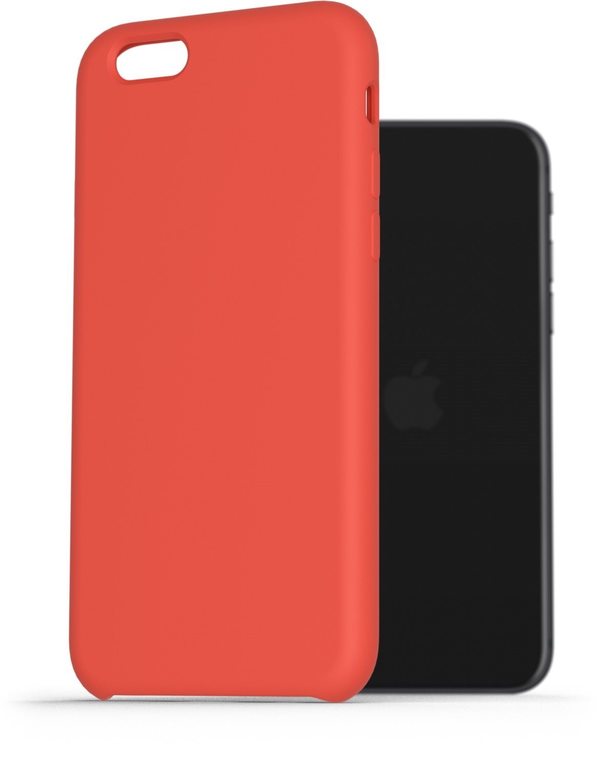 AlzaGuard Premium Liquid Silicone Case pro iPhone 7 / 8 / SE 2020 / SE 2022 červené