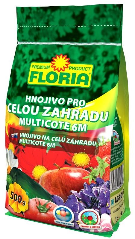AGRO Hnojivo pro celou zahradu MULTICOTE FLORIA, 500 g
