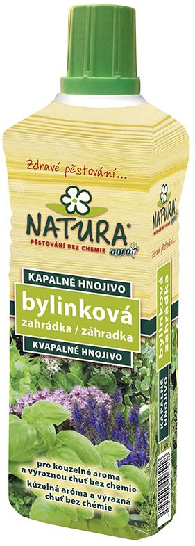 AGRO Hnojivo kapalné NATURA - bylinková zahrádka, 0,5 l