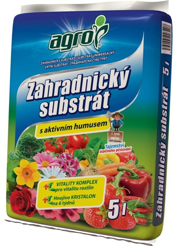 AGRO Zahradnický substrát 5l