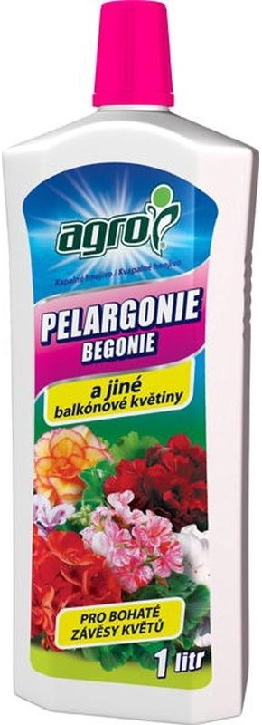 AGRO Hnojivo pro balkónové květiny, 1 l