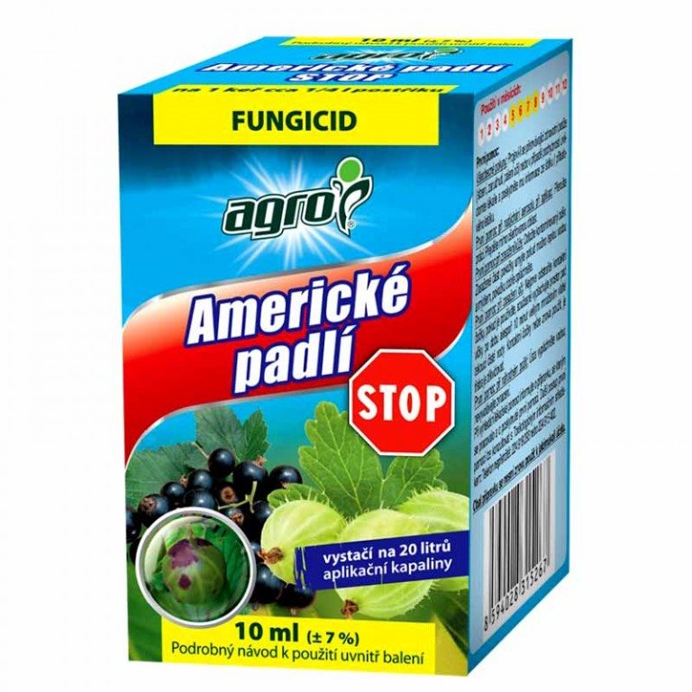 AGRO Fungicid, americké padlí STOP 10 ml
