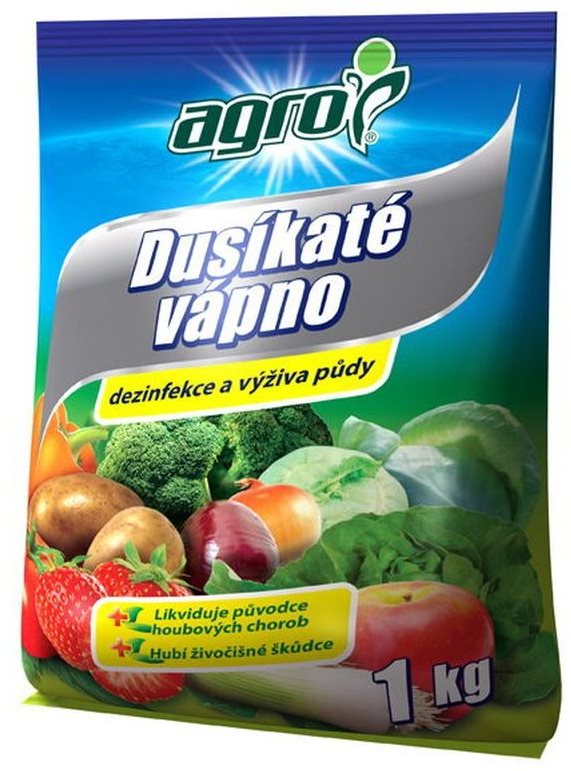 AGRO Hnojivo - Dusíkaté vápno, 1 kg