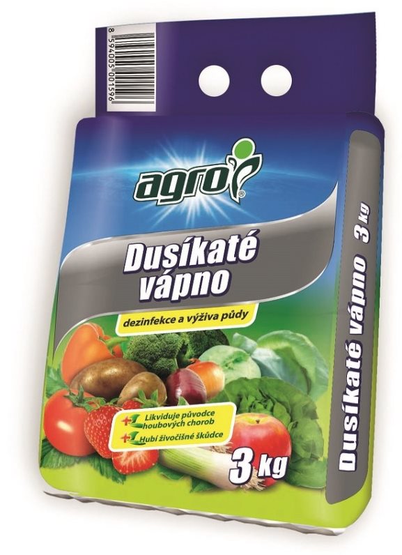 AGRO Hnojivo - Dusíkaté vápno, 3 kg