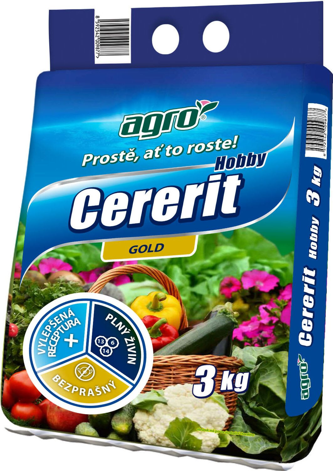 AGRO Hnojivo Cererit Hobby © GOLD, 3 kg