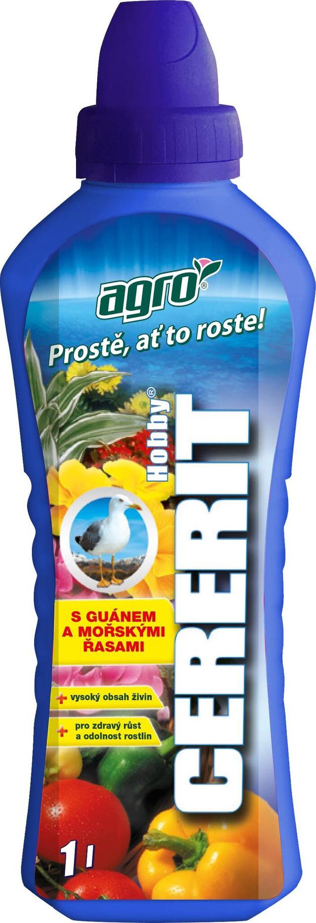 AGRO Hnojivo Cererit hobby kapalné hnojivo s guanem a řasy, 1 l