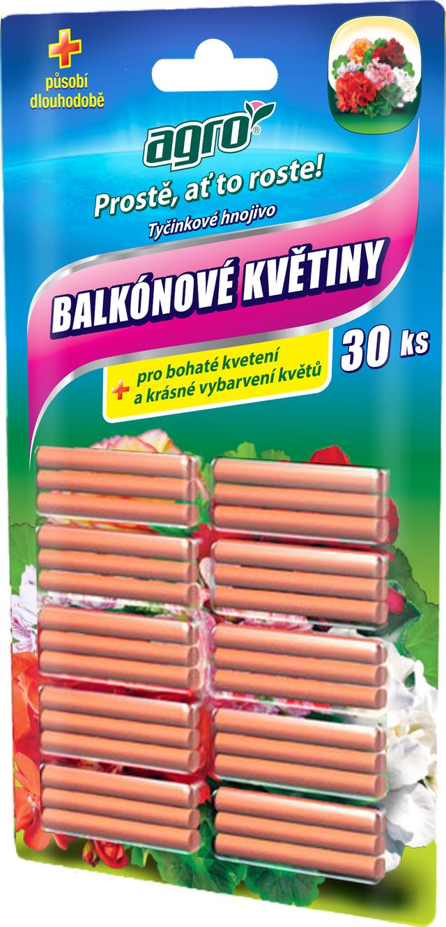 AGRO Tyčinkové hnojivo pro balkónové květiny