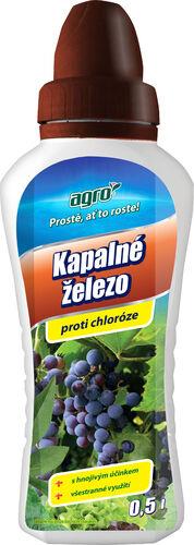 AGRO Hnojivo - kapalné železo, 0,5 l