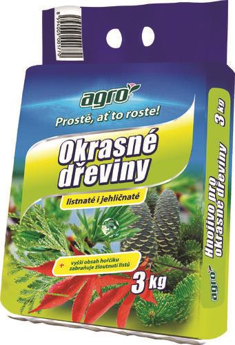 AGRO Hnojivo pro okrasné dřeviny, 3 kg