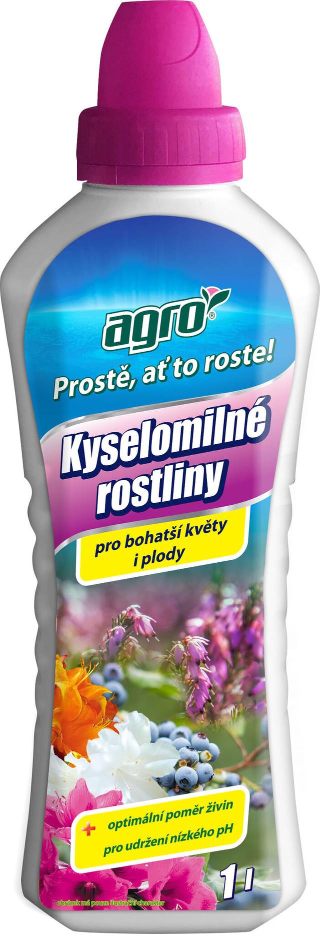 AGRO Hnojivo kapalné pro kyselomilné rostliny, 1 l