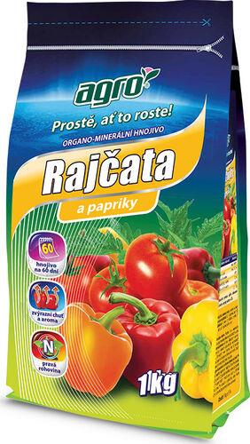 AGRO Hnojivo organo - minerální rajčata a papriky, 1 kg