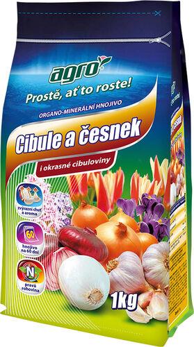 AGRO Hnojivo organo - minerální cibule a česnek, 1 kg