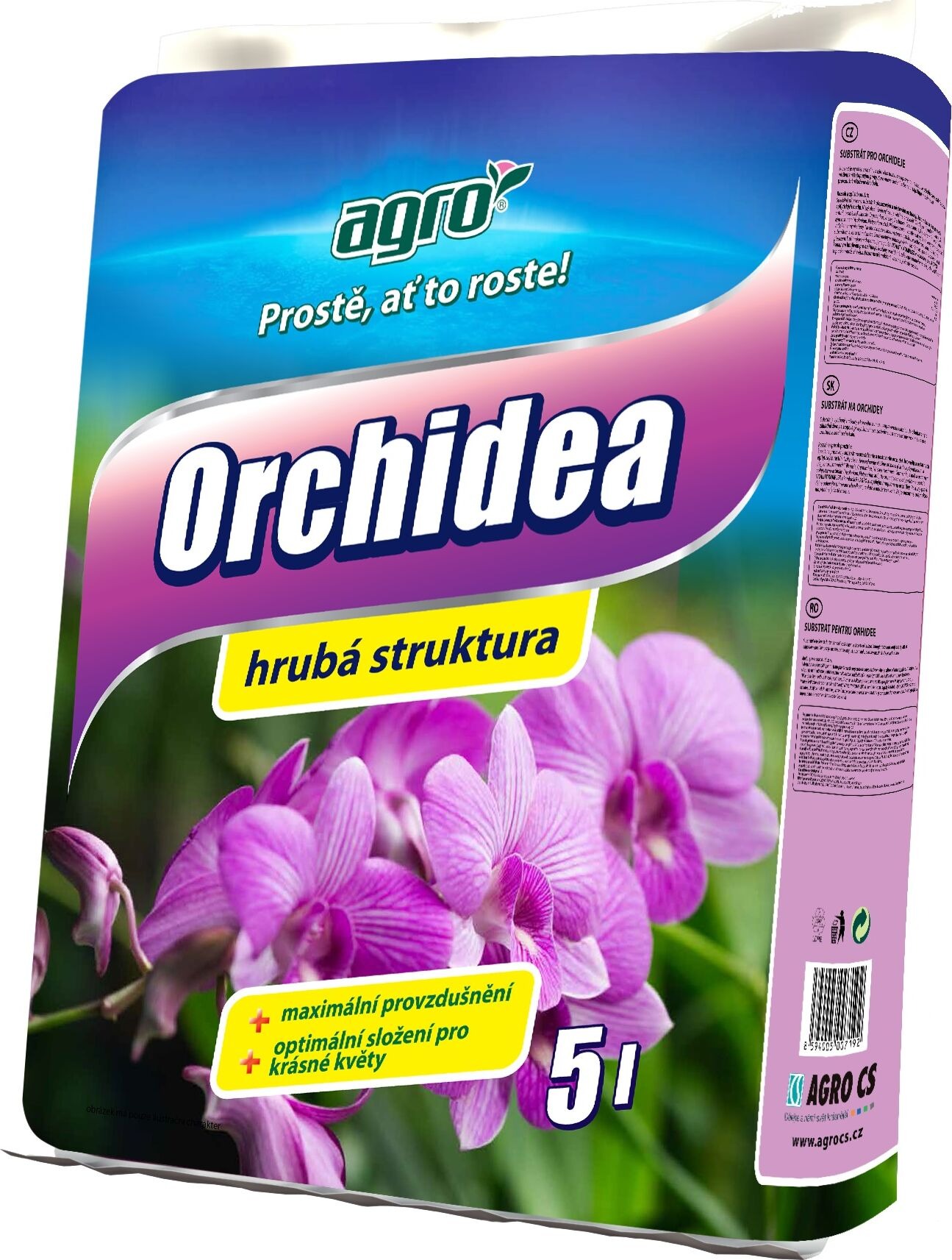 AGRO Substrát pro orchideje 5l