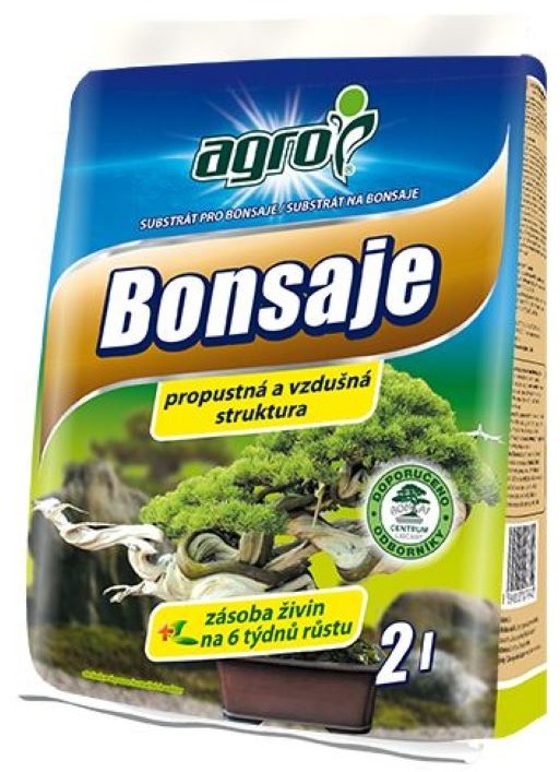 AGRO Substrát pro bonsaje 2l