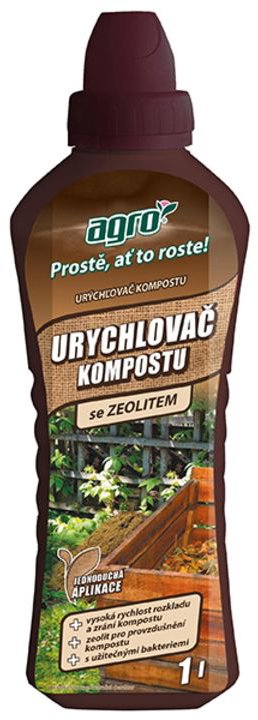 AGRO Přípravek Urychlovač kompostu v láhvi 1 l