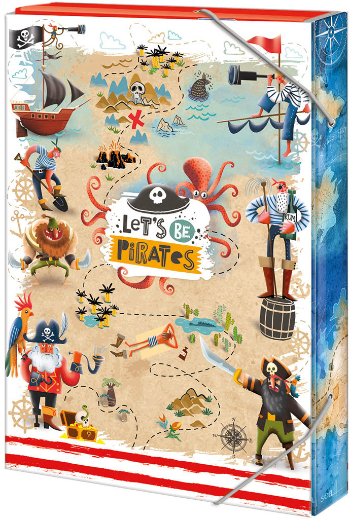 ARGUS Box na sešity A4 Let’s be Pirates