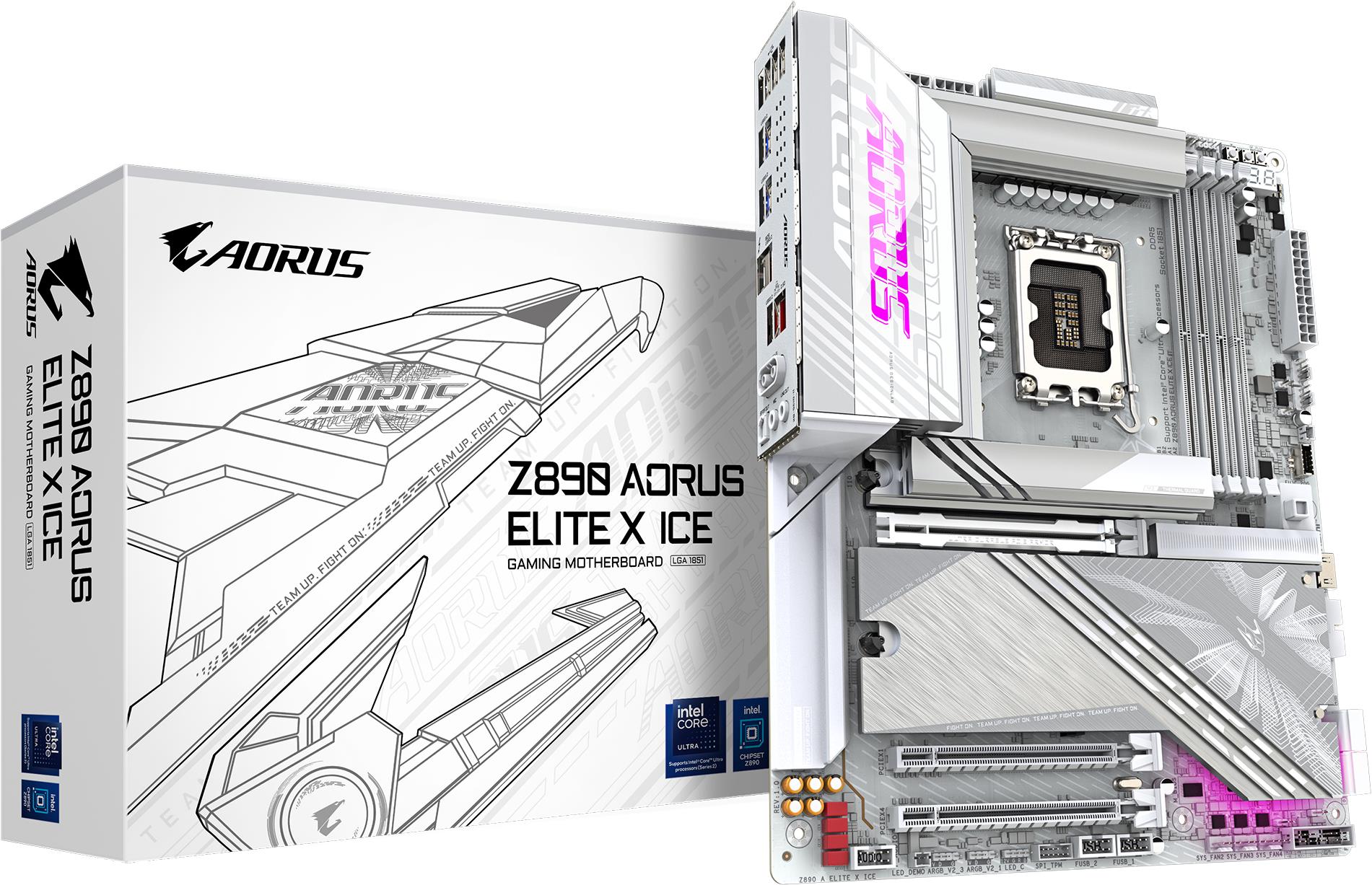GIGABYTE Z890 AORUS ELITE X ICE