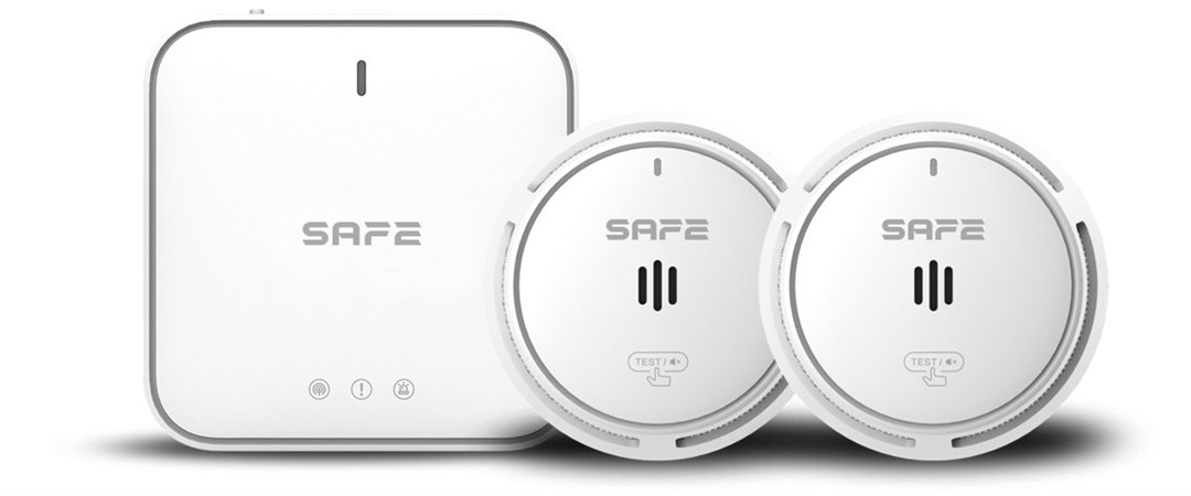 SAFE SET FIRE BASIC - 1x SAFE50HUB-WRF, 2x SAFE10Y30-RF