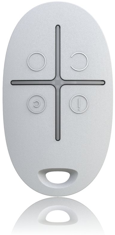 Dálkové ovládání Ajax SpaceControl White