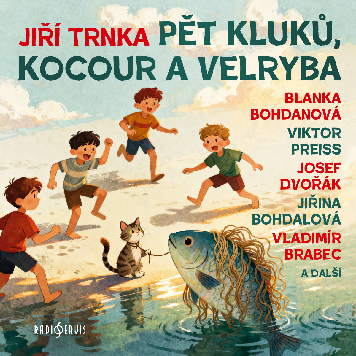 Jiří Trnka: Pět kluků, kocour a velryba