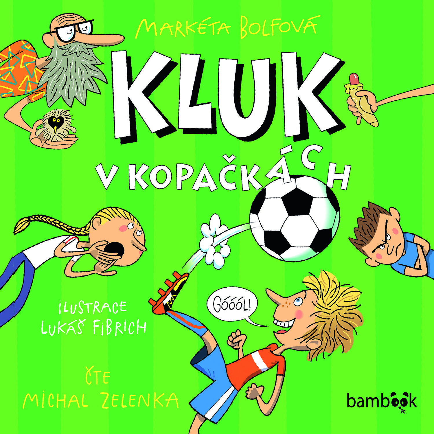 Kluk v kopačkách