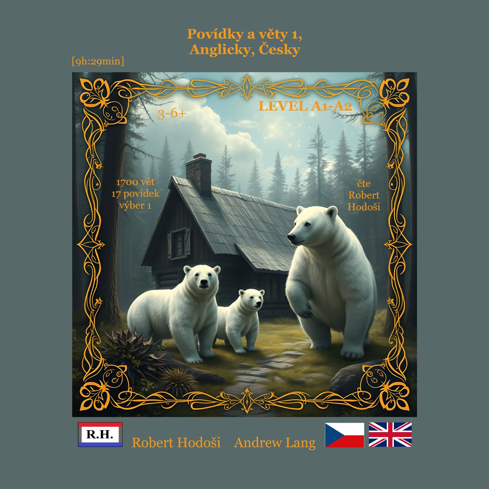 Povídky a věty 1, Anglicky, Česky