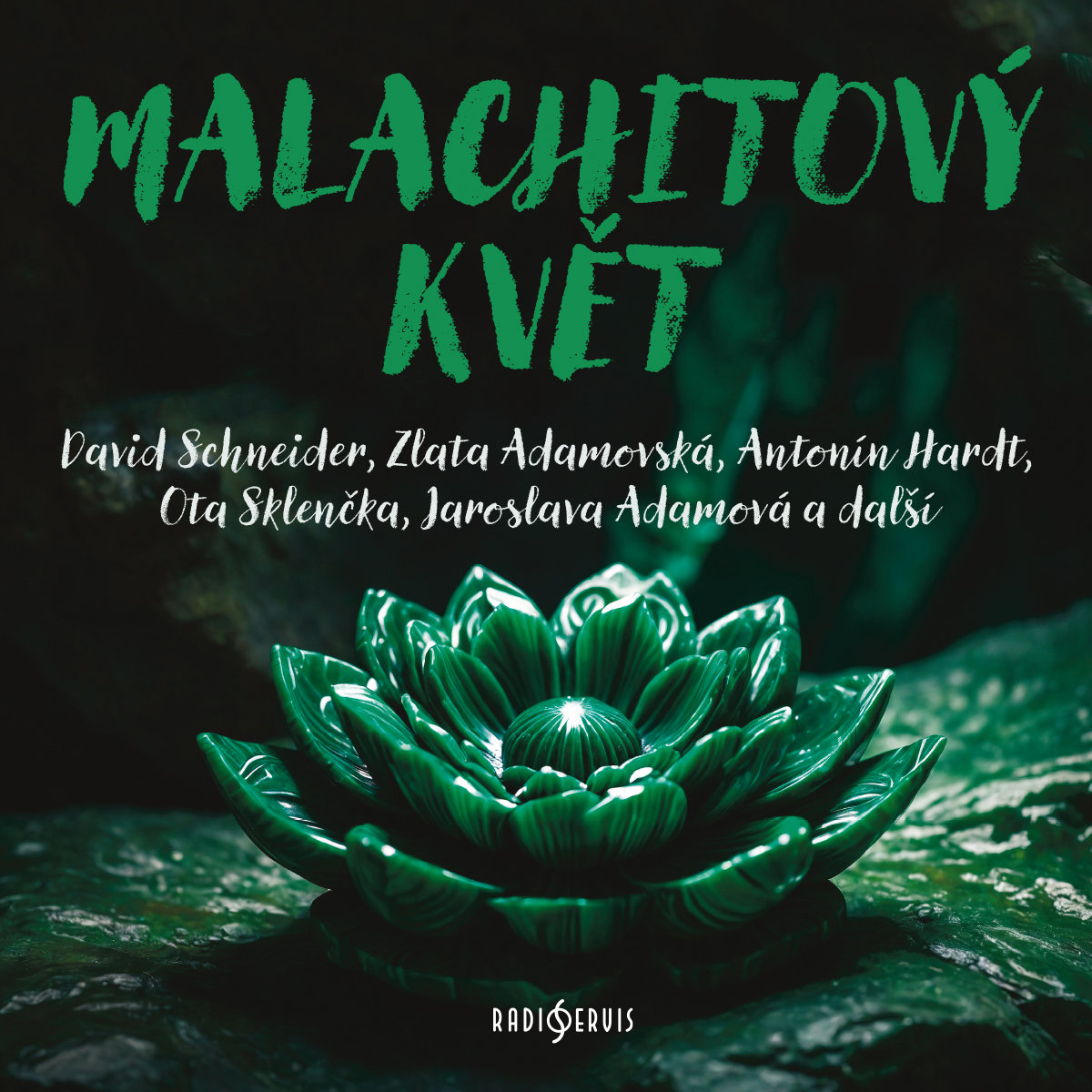 Malachitový květ