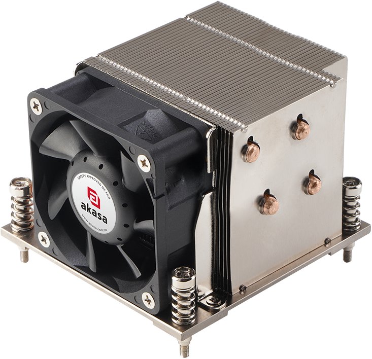 AKASA 2U Cooler for Intel LGA1851 / LGA1700