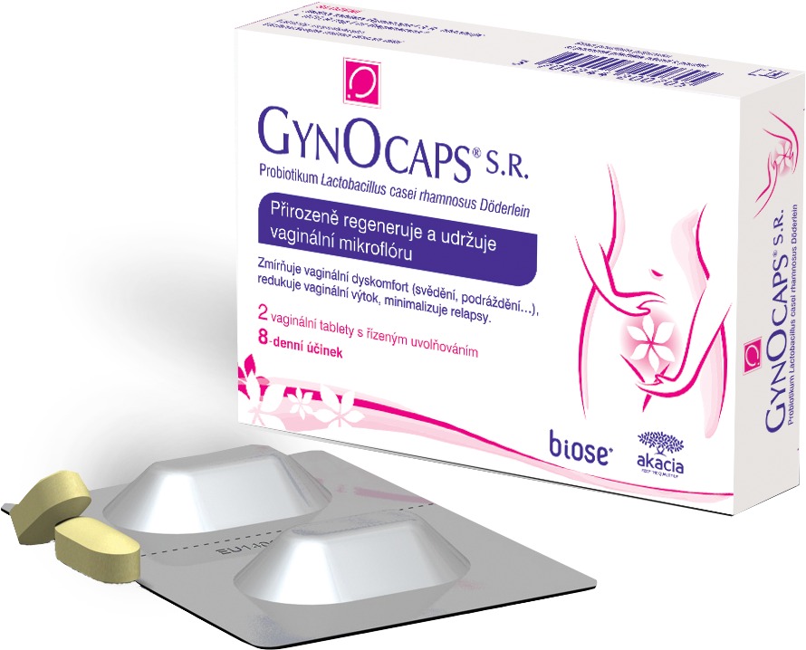 Gynocaps SR 2 vaginální tablety