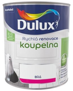 AkzoNobel Dulux Renovace koupelna bílá 0,75 l