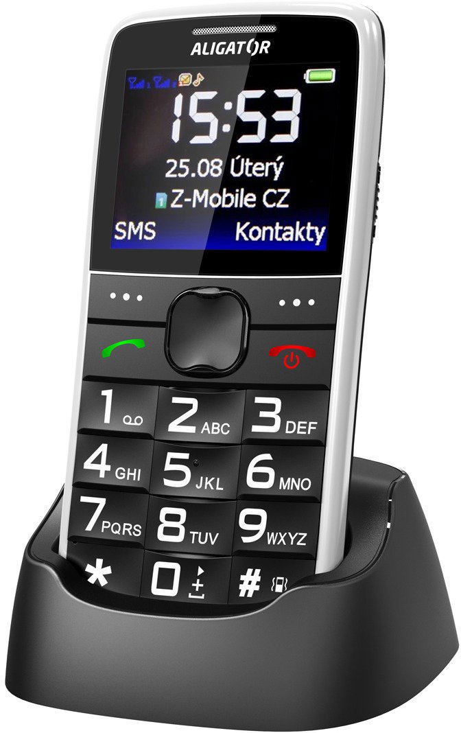 Aligator A675 Senior bílá