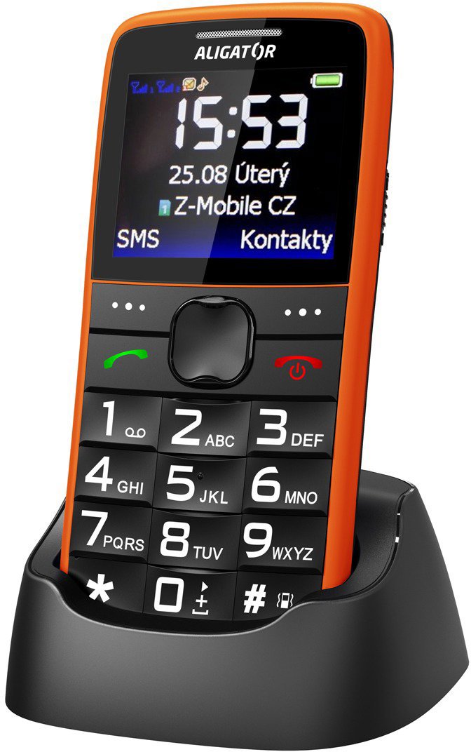 Aligator A675 Senior oranžová