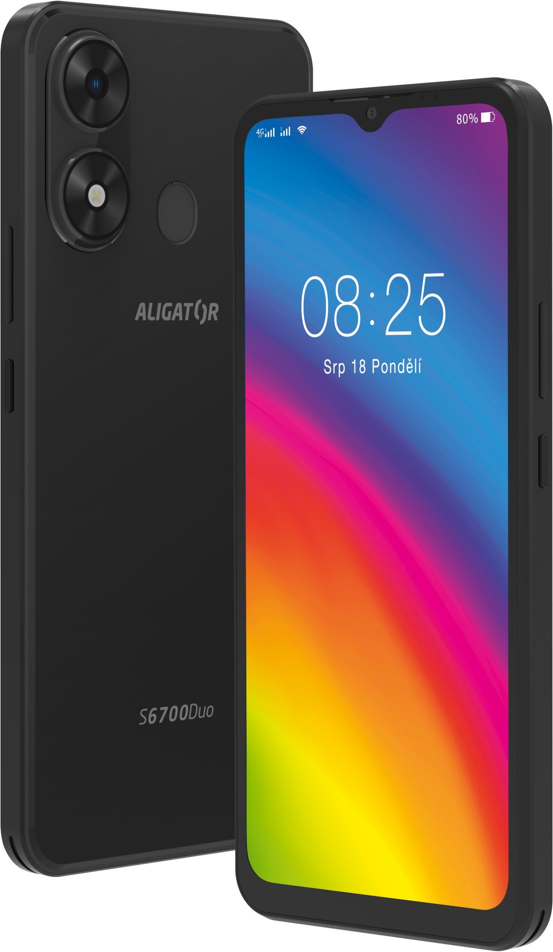 Aligator S6700 SENIOR 4GB/128GB černý