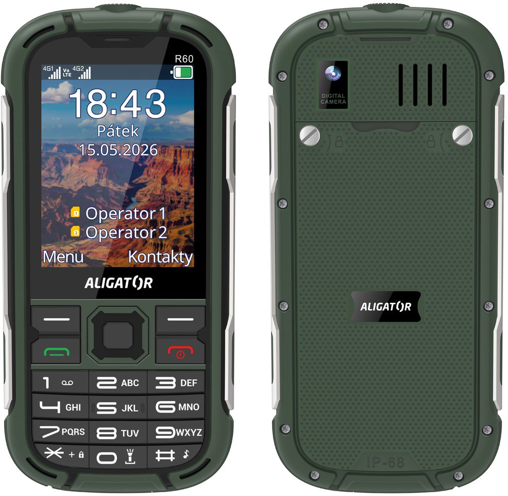 Aligator R60 4G eXtremo zelený