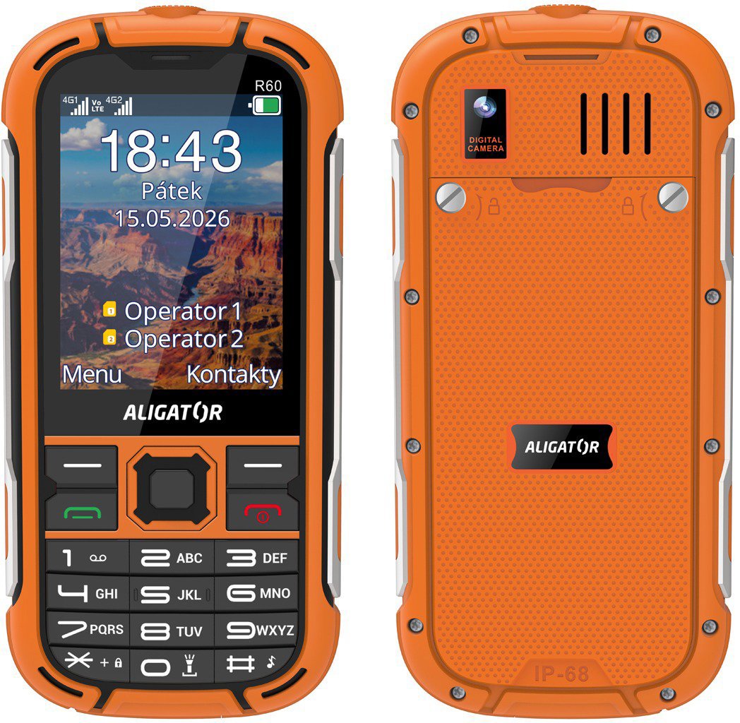 Aligator R60 4G eXtremo oranžový