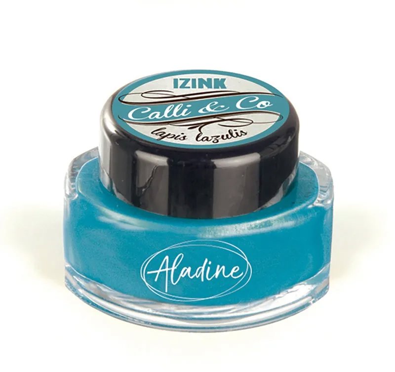 ALADINE Kaligrafický inkoust 15 ml, blankytně modrý