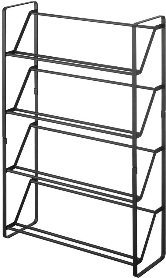 Kovový botník Yamazaki Frame 2392 v černé barvě