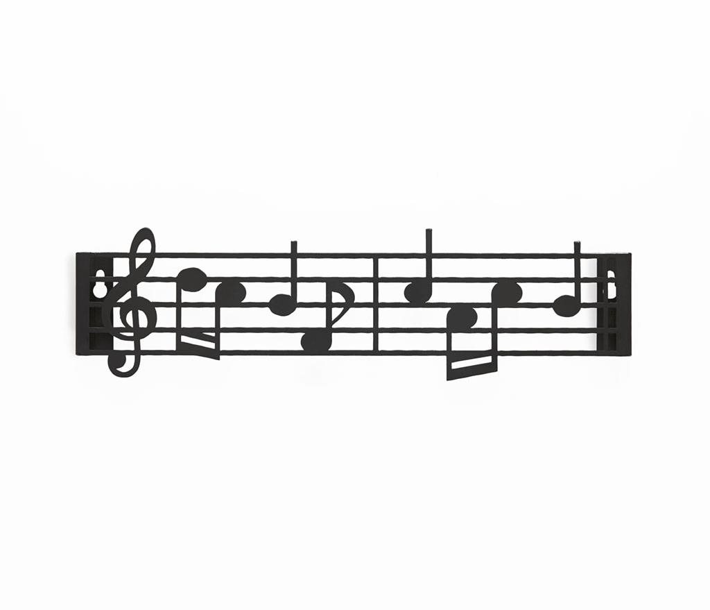 Balvi Music 27445, kov, š.21 cm, černý