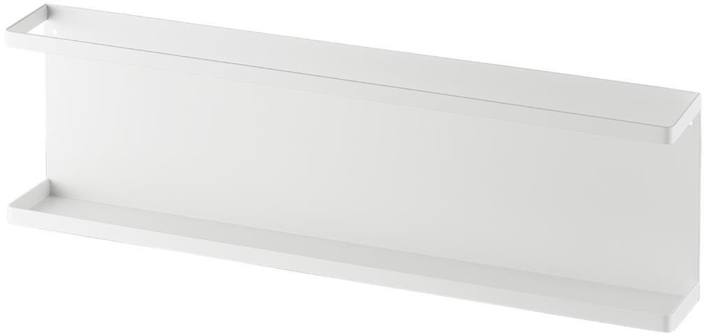 Polička na bok kuchyňské skříňky Yamazaki Tower 5476, š.60 cm, bílá
